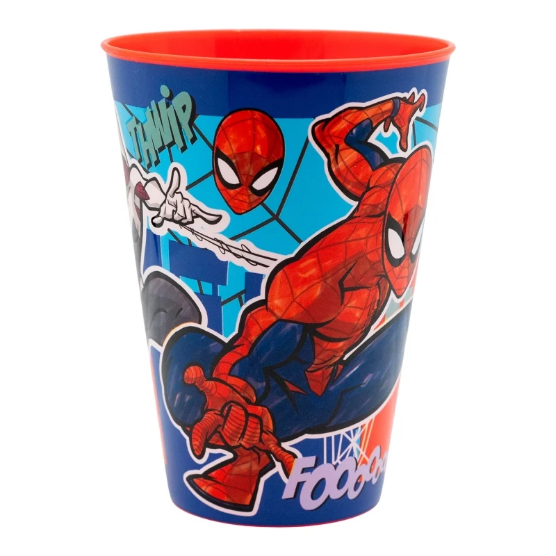VASO EASY GRANDE 430 ML SPIDERMAN MOB RULES - Imagen 2