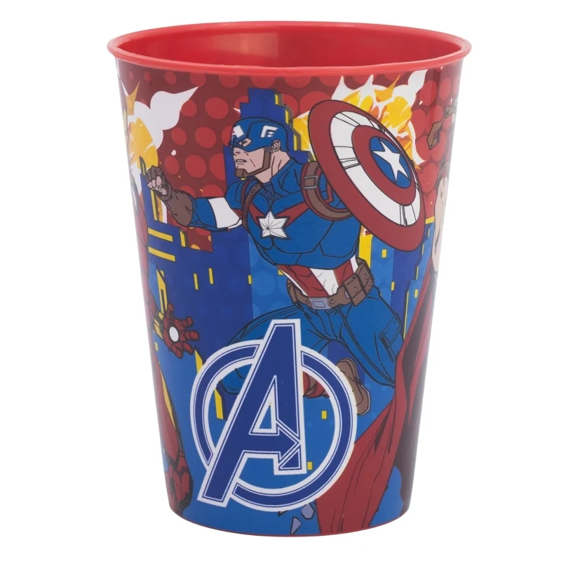 VASO EASY PEQUEÑO 260 ML AVENGERS BOMBERS - Imagen 2