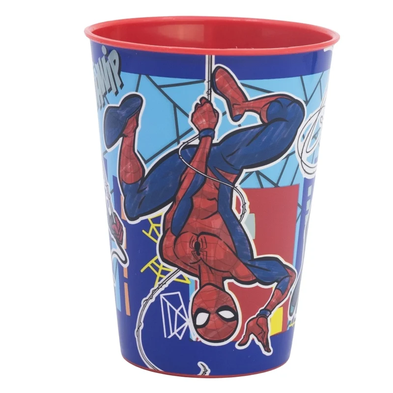 VASO EASY PEQUEÑO 260 ML SPIDERMAN MOB RULES - Imagen 2