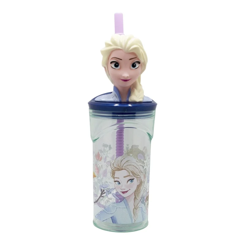 VASO FIGURITA 3D 360 ML FROZEN SNOWY TALE - Imagen 2