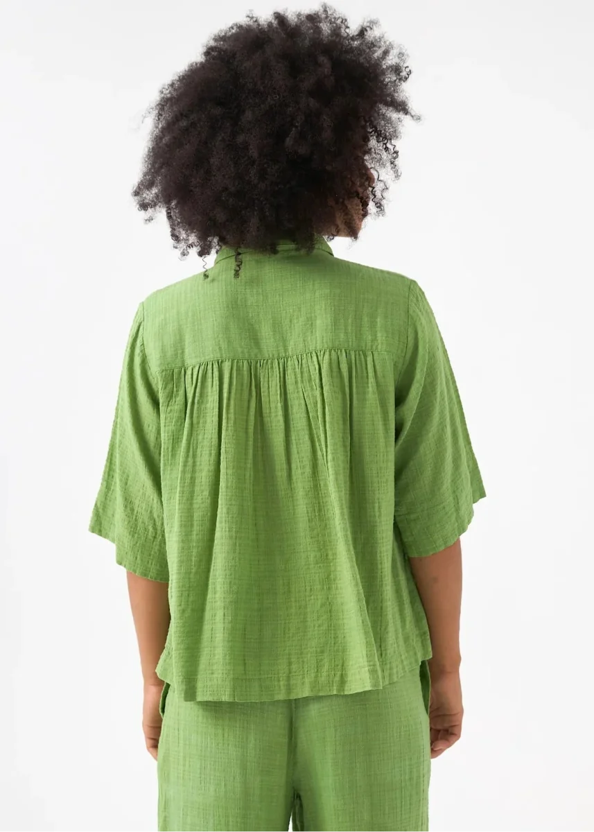 Blusa verde - Imagen 3