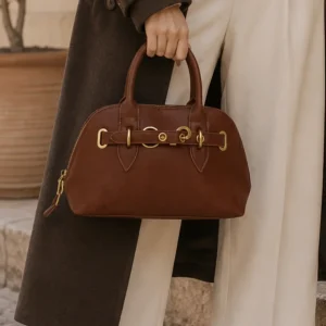 Bolso Bowling Vintage Elegante de mano o bandolera