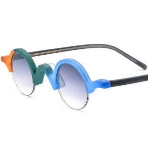 Wholesale Half Frame Sunglasses 19281T