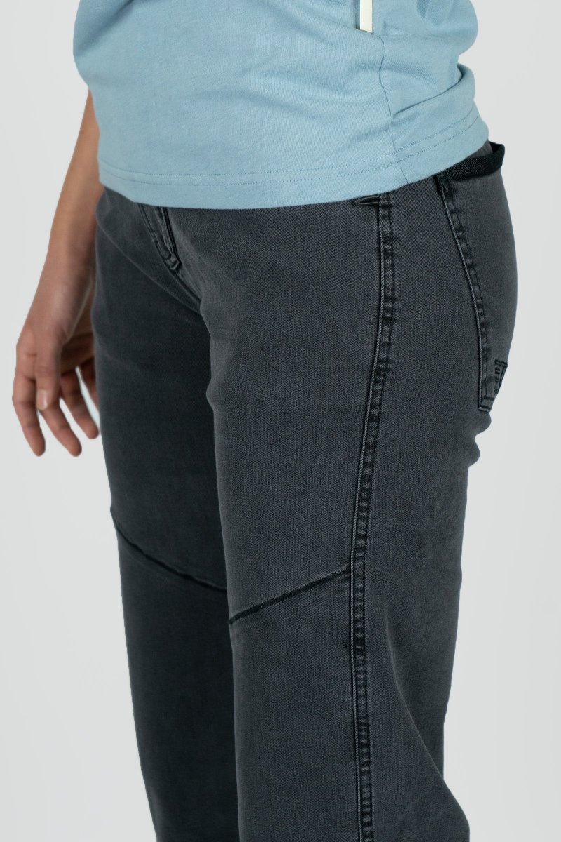 Pantalón Escalada - Trekking Turia Jeans Black Unisex - Imagen 6