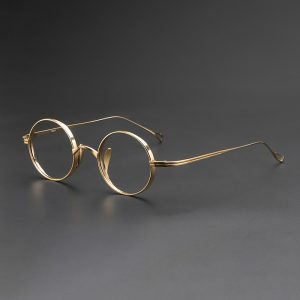 bulk wholesale round titanium optical frames E10518